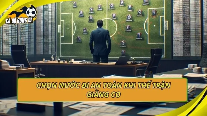 Chọn nước đi an toàn khi thế trận giằng co